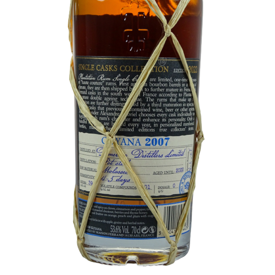 Rhum Guyane 2007 - Maison Gosselin – Image 3
