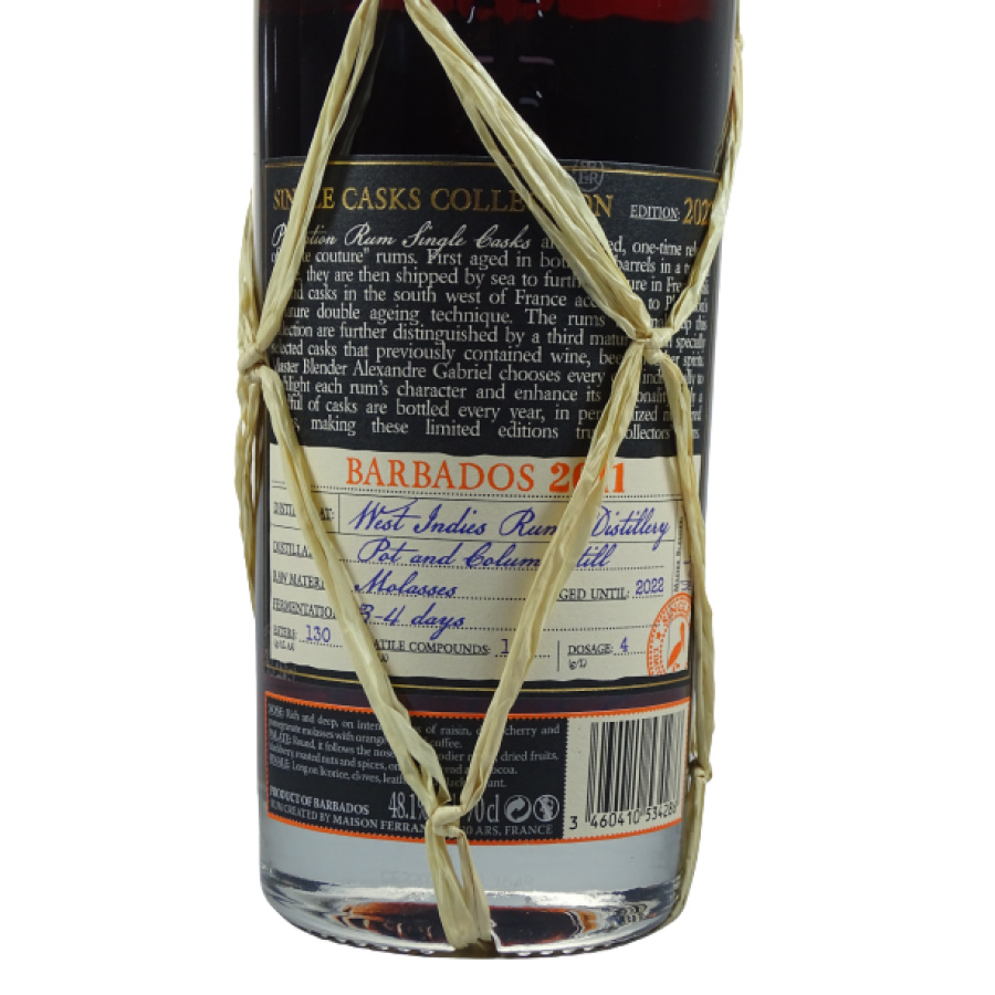 Rhum Barbades 2011 - Maison Gosselin – Image 3