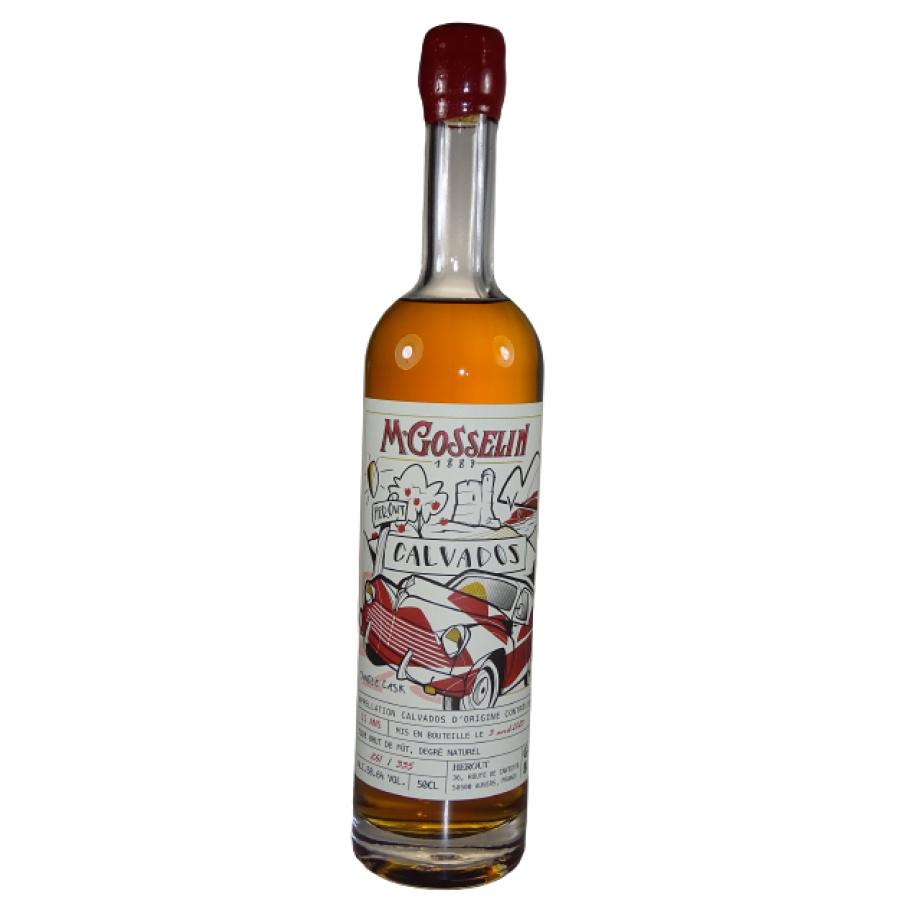 Calvados single cask Maison Gosselin - Lot 203 brut de fût 58,6°