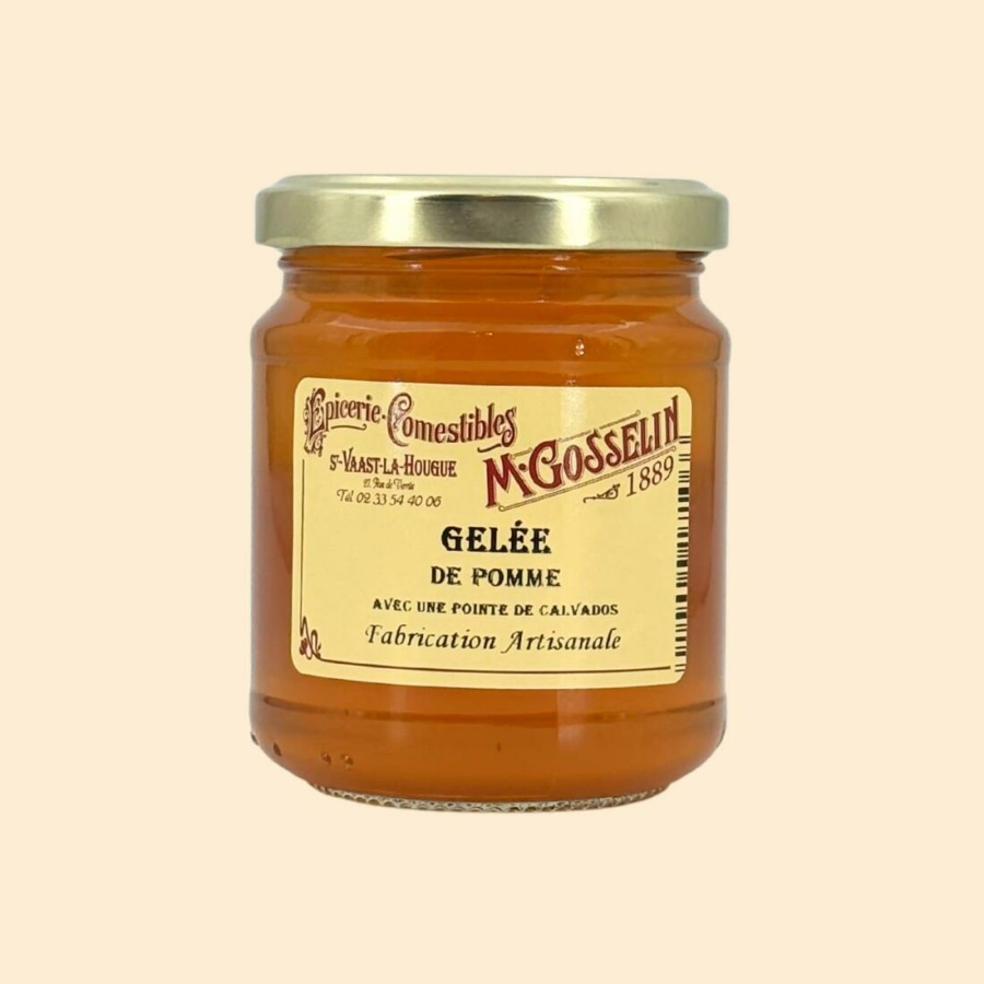 Gelée de pomme "avec une pointe de Calvados"