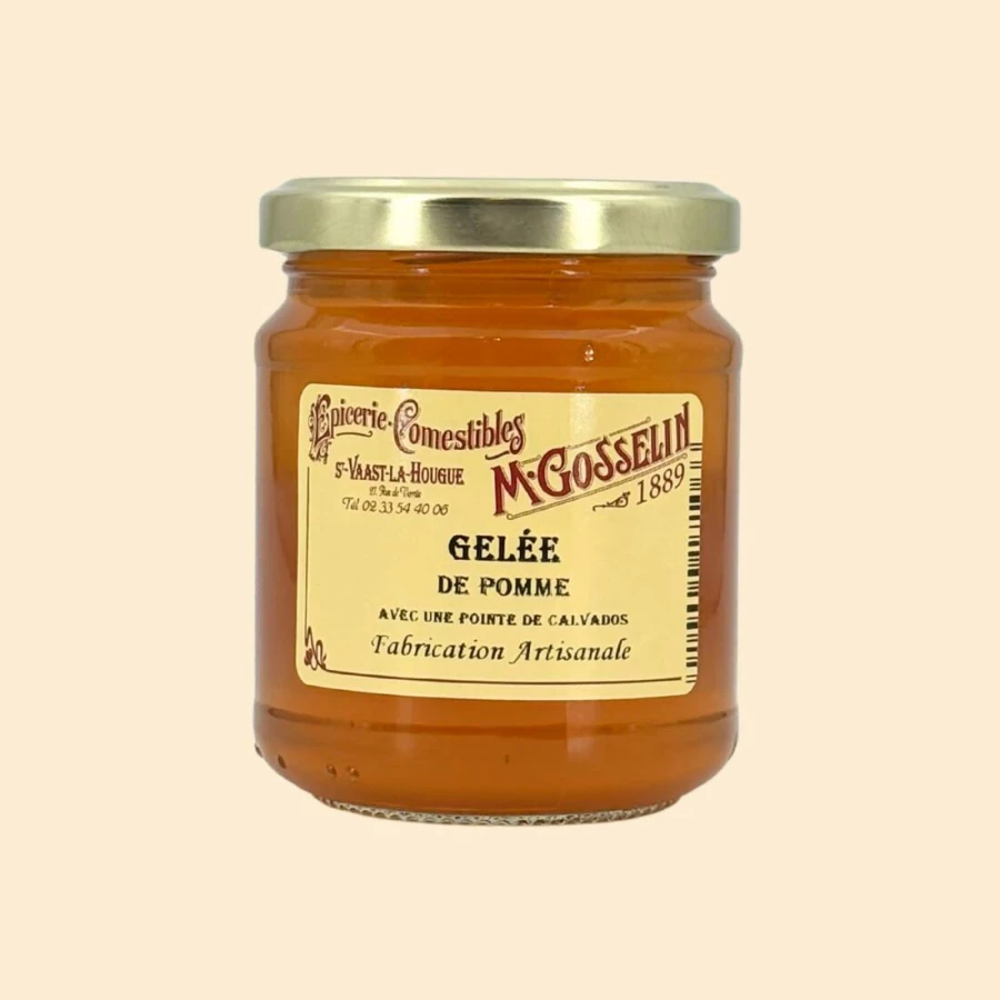 Gelée de pomme "avec une pointe de Calvados"