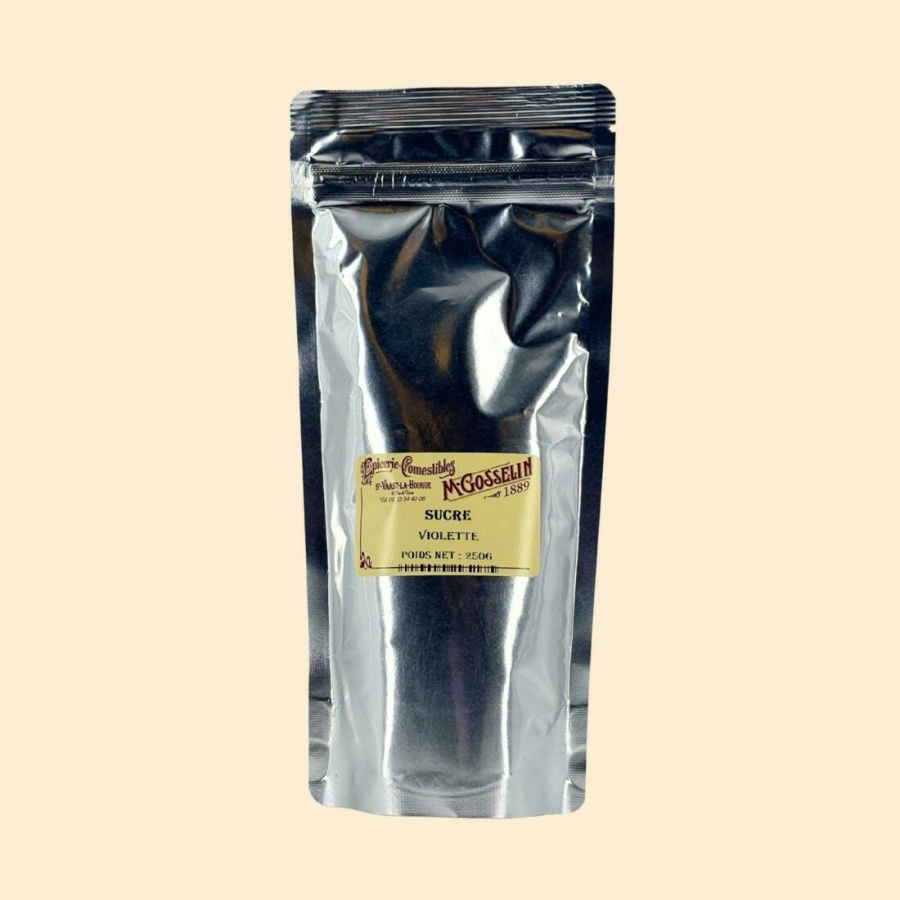Sucre aromatisé à la violette