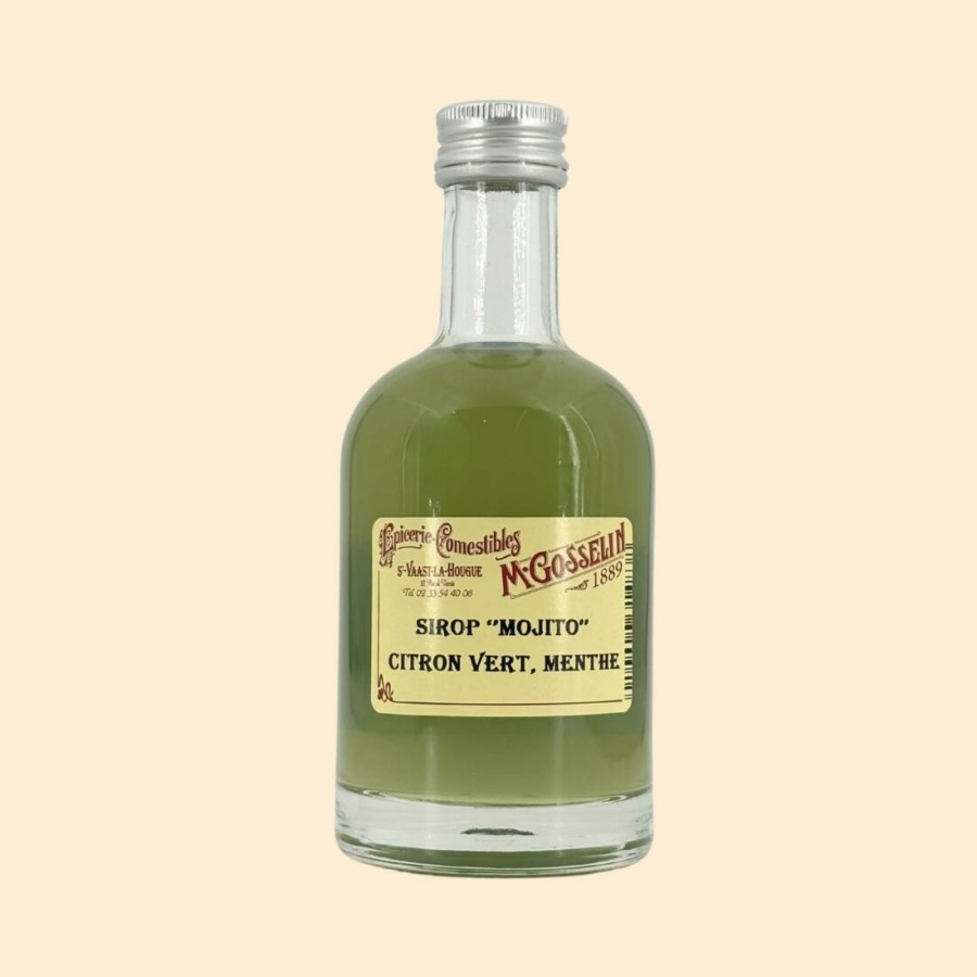Sirop "mojito" citron vert, menthe