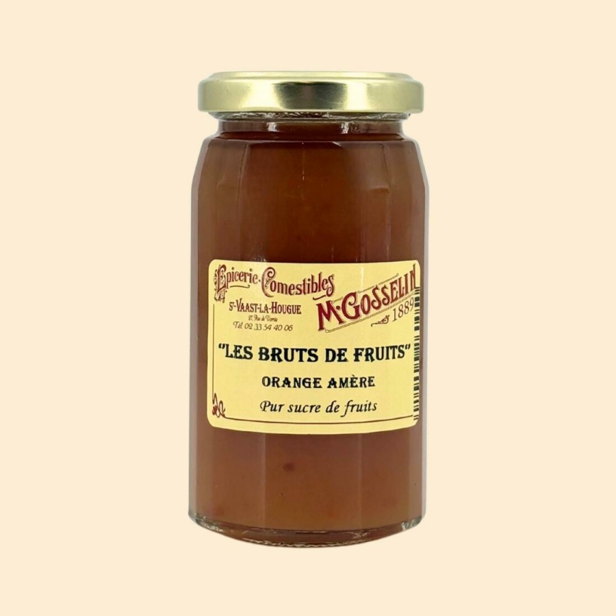 "Les bruts de fruits" orange amère (pur sucre de fruits)