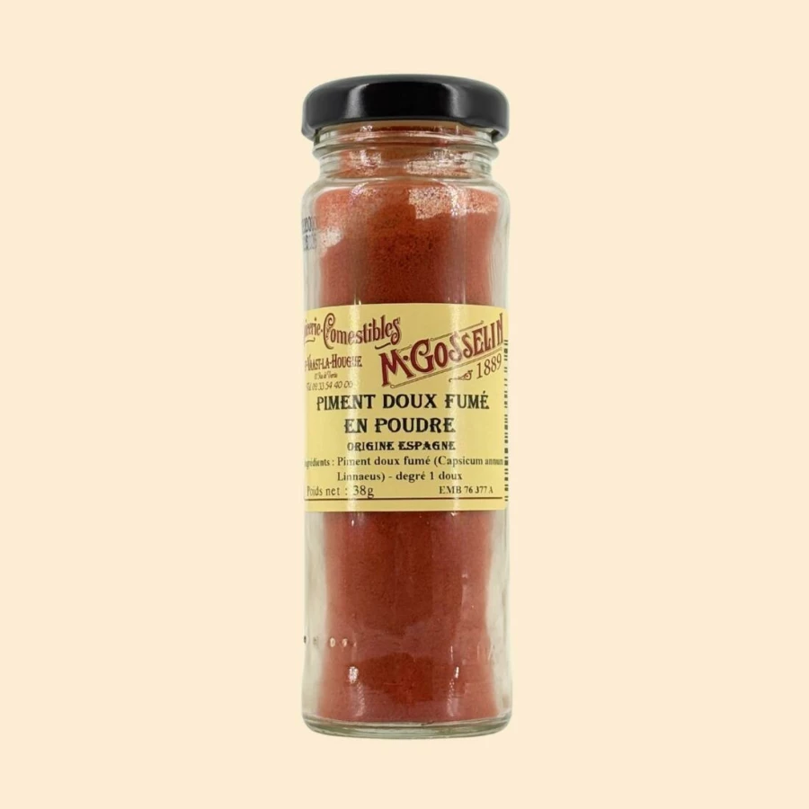 Piment doux fumé en poudre