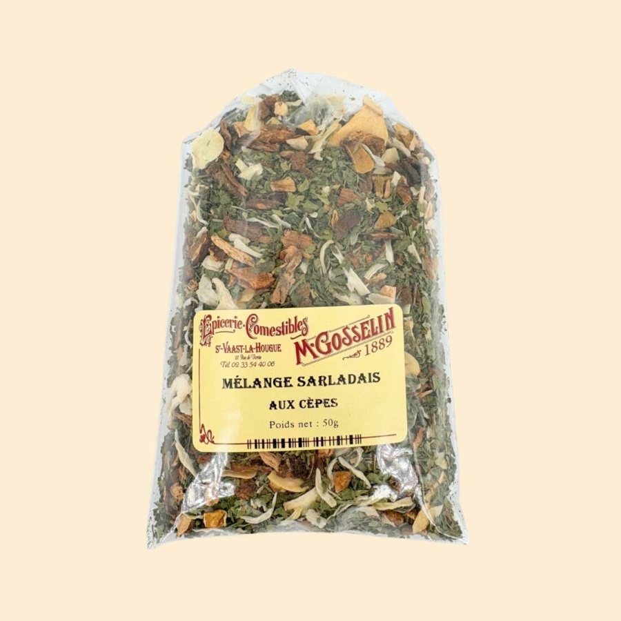 Mélange sarladais aux cèpes