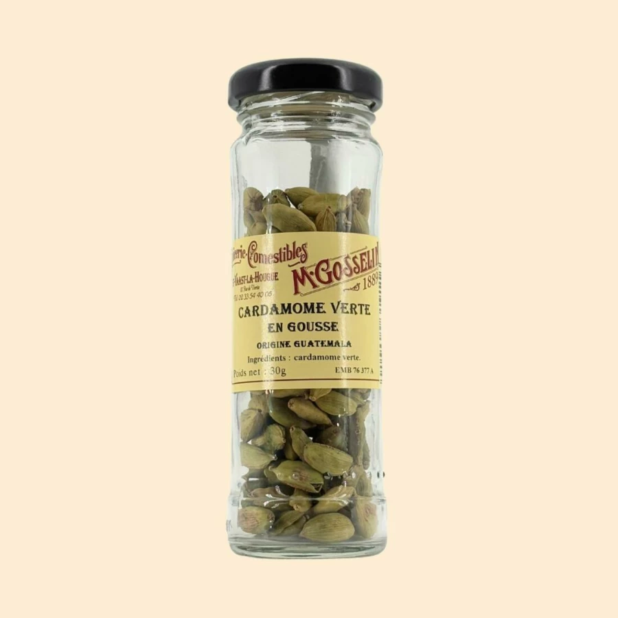 Cardamome verte en gousse