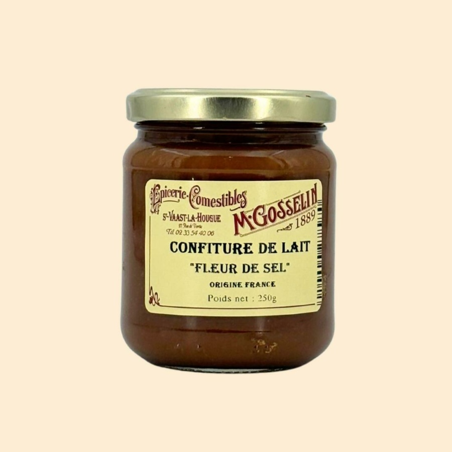 Confiture de lait à la fleur de sel