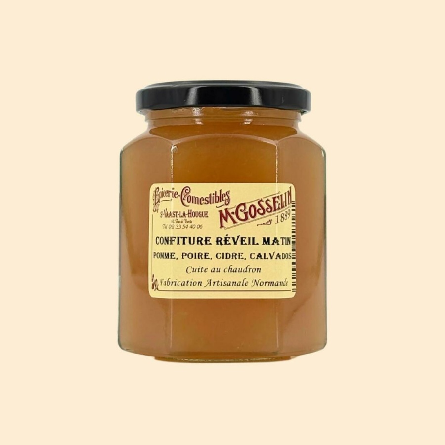 Confiture pomme, poire, cidre, Calvados