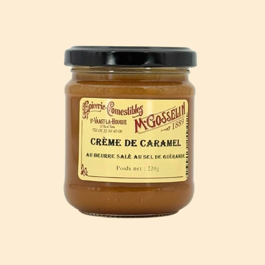 Crème de caramel au beurre salé au sel de Guérande