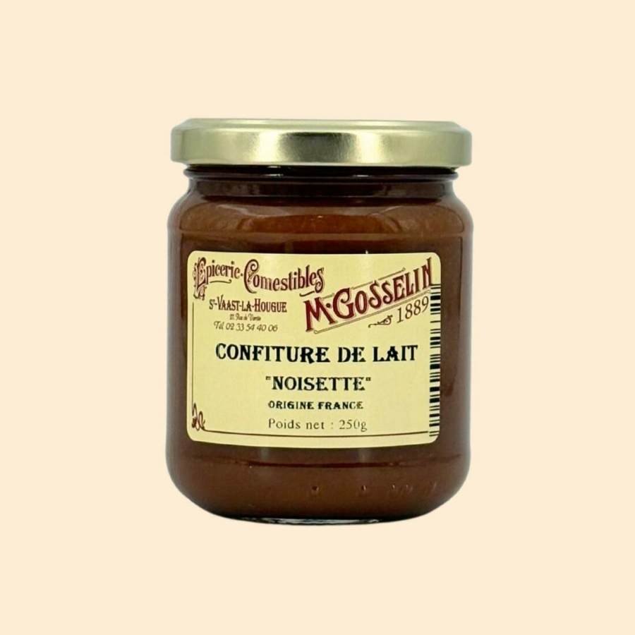 Confiture de lait à la noisette