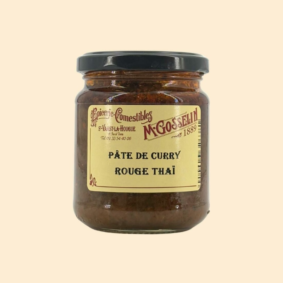 Pâte de curry rouge thaï