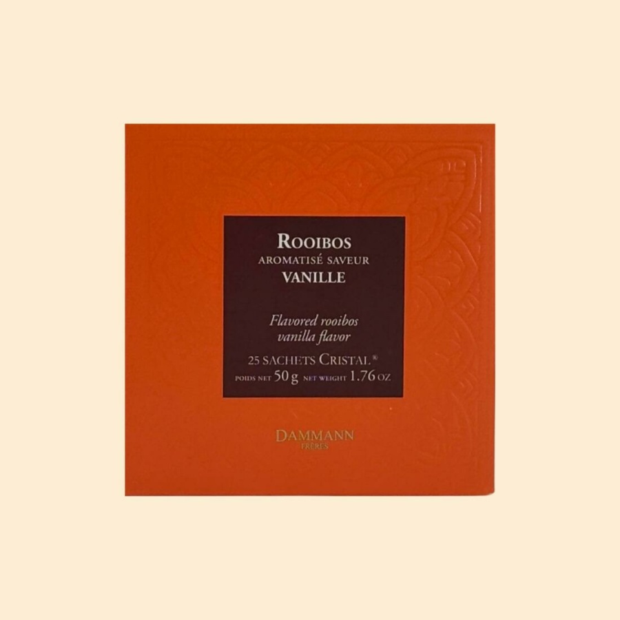 Boîte 25 sachets - Rooibos aromatisé saveur "Vanille"