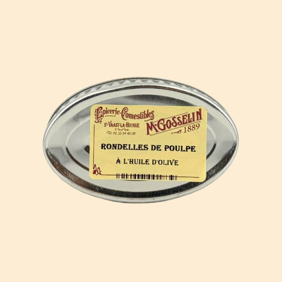 Rondelles de poulpe à l'huile d'olive
