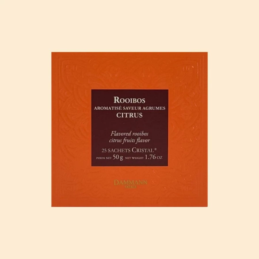 Boîte 25 sachets - Rooibos aromatisé saveur agrumes "Citrus"