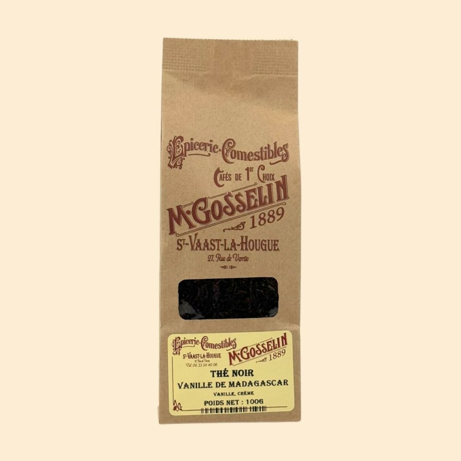 Thé noir "vanille de Madagascar"