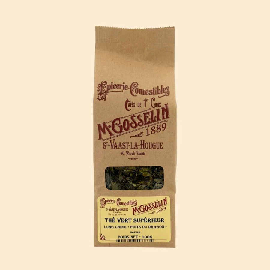 Thé vert supérieur Lung Ching "Puits du Dragon"