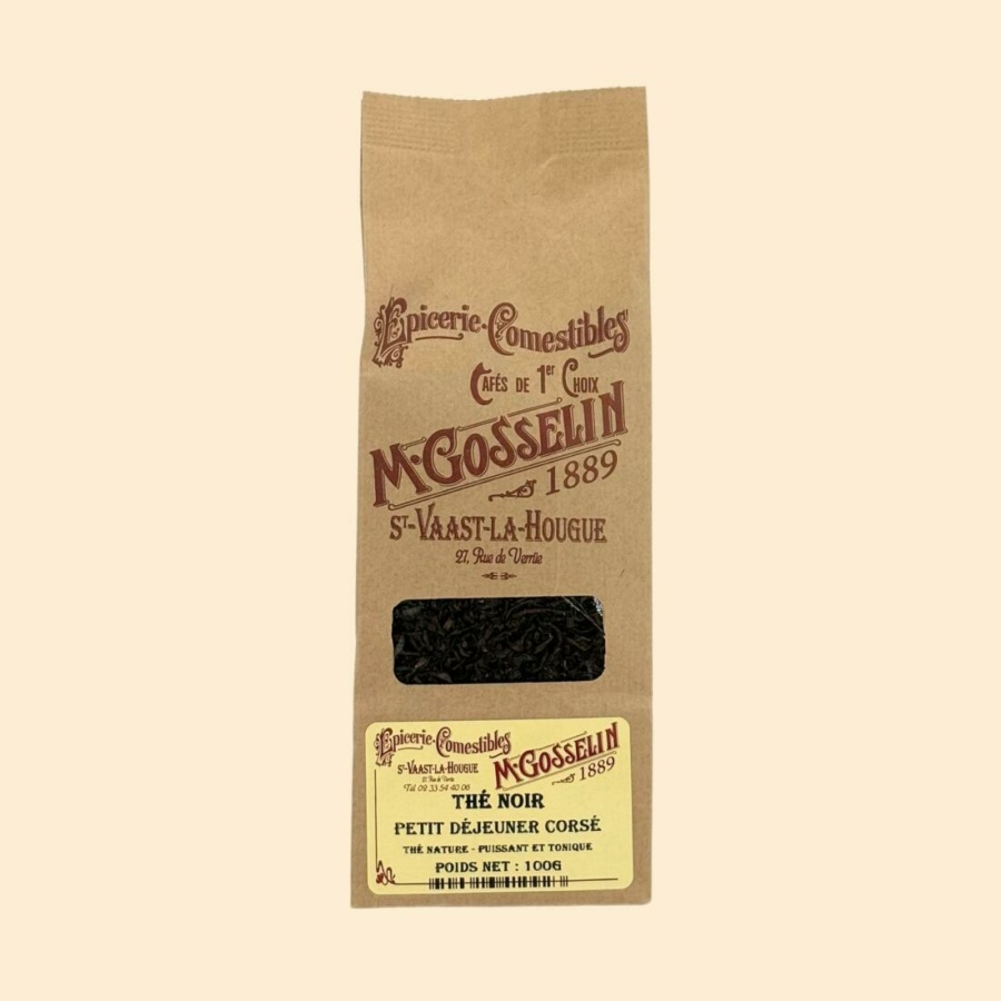 Thé noir "petit déjeuner corsé"