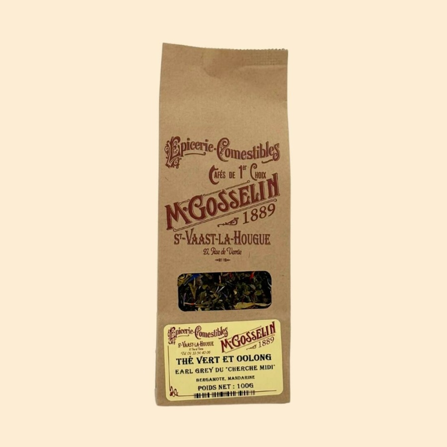 Thé vert earl grey "du cherche midi"