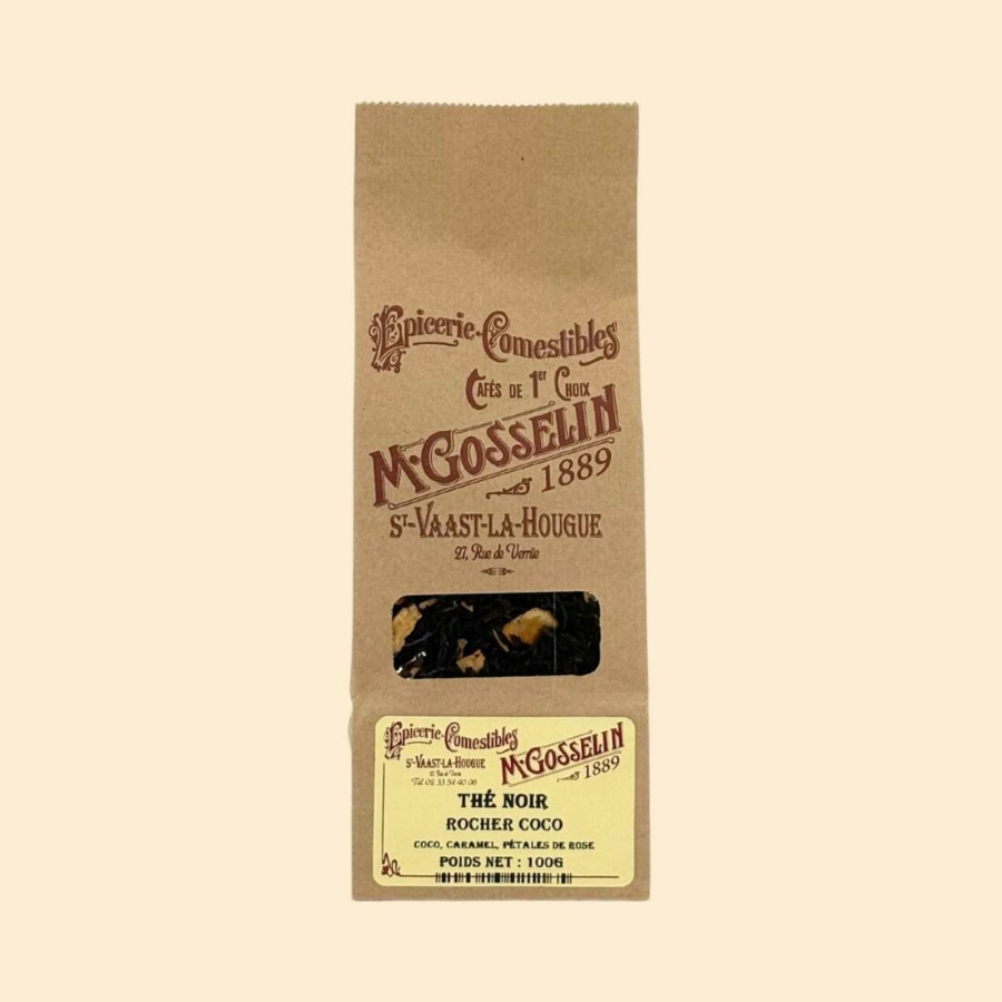 Thé noir "rocher coco"