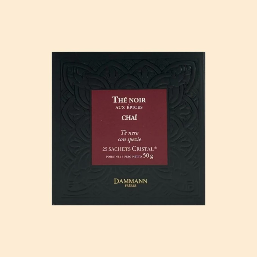 Boîte 25 sachets - Thé noir aux épices "Chaï"