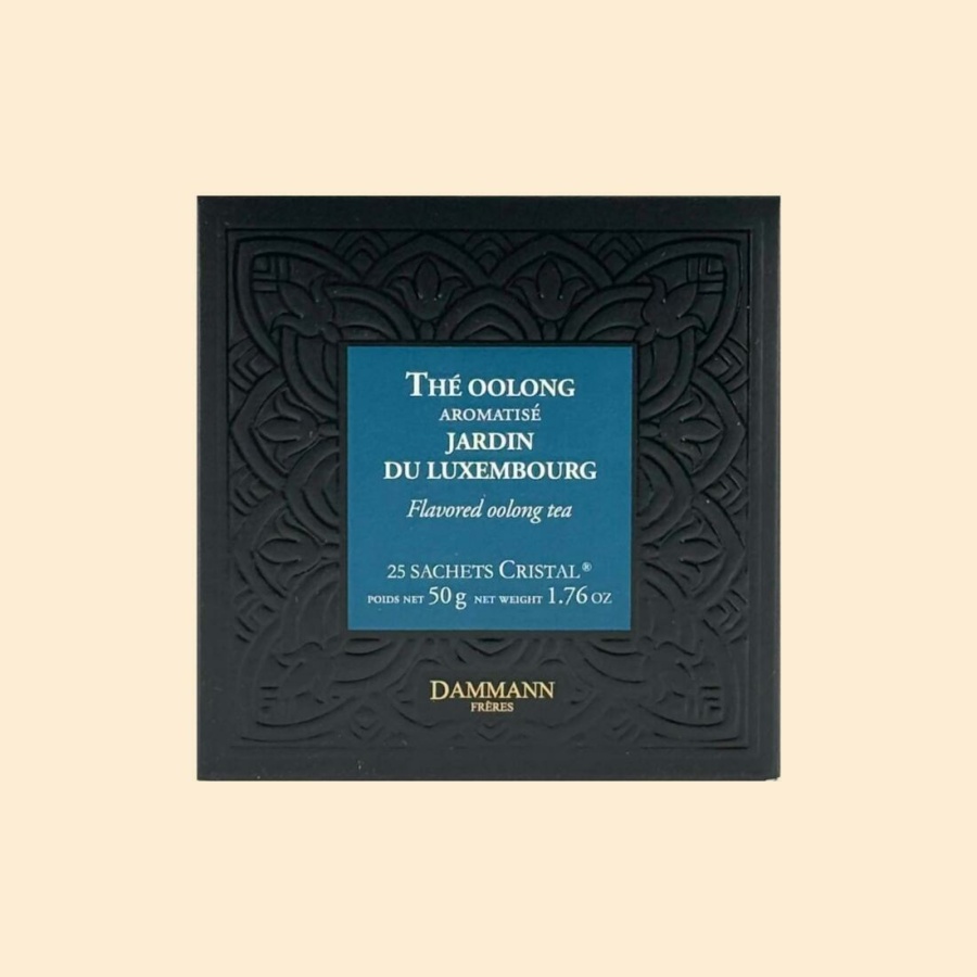 Boîte 25 sachets - Thé oolong aromatisé "jardin du Luxembourg"