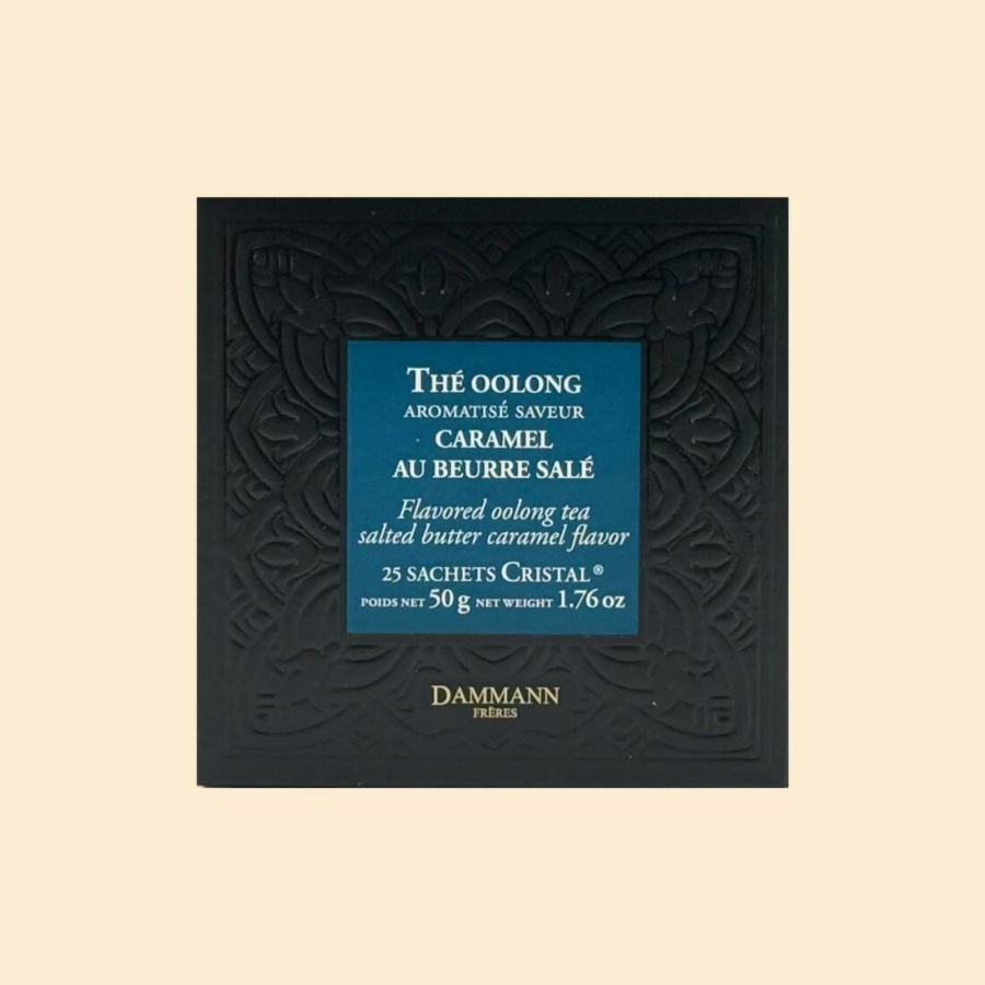 Boîte 25 sachets - Thé oolong aromatisé saveur "caramel au beurre salé"