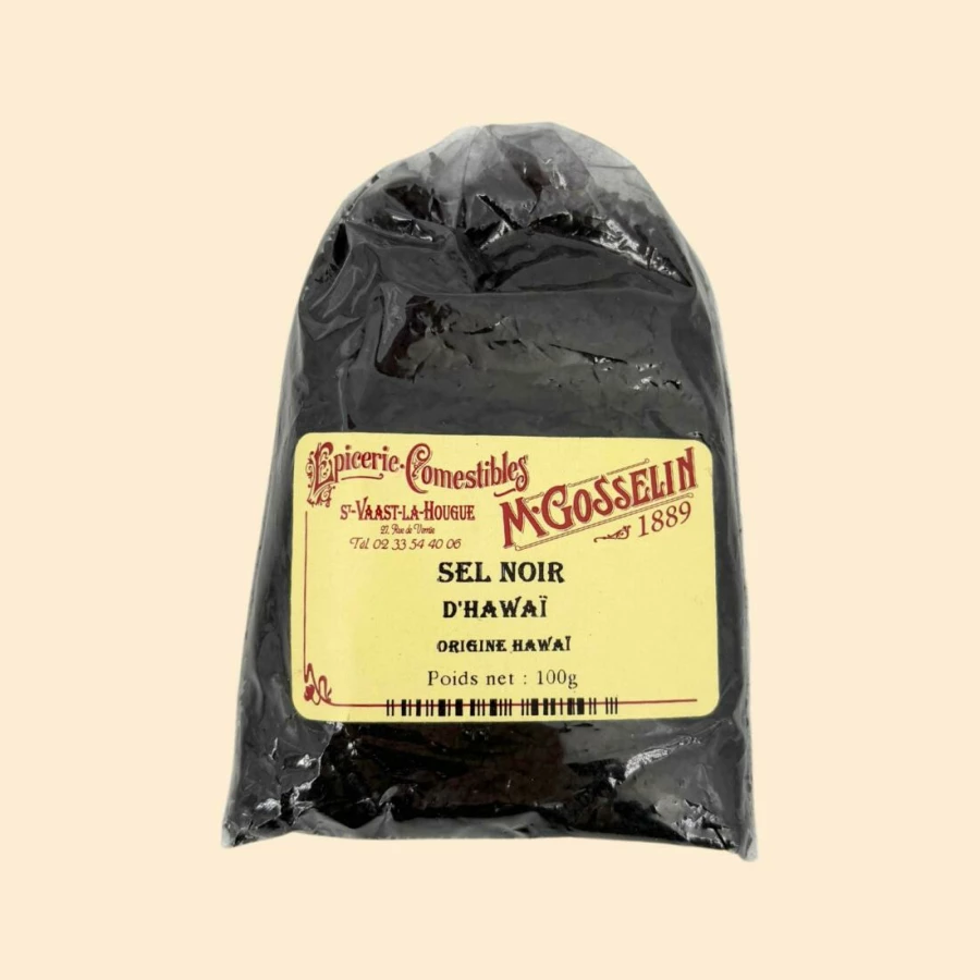 Sel noir d'Hawaï