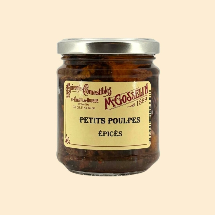 Petits poulpes épicés