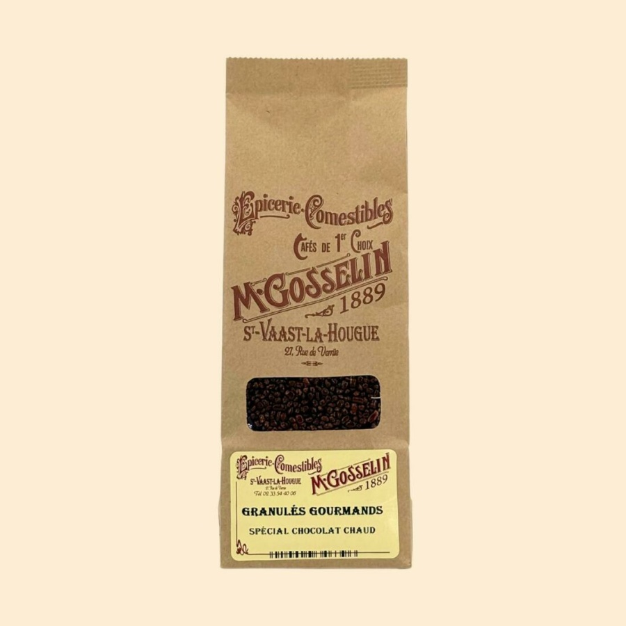 Granulés gourmands "spécial chocolat chaud"