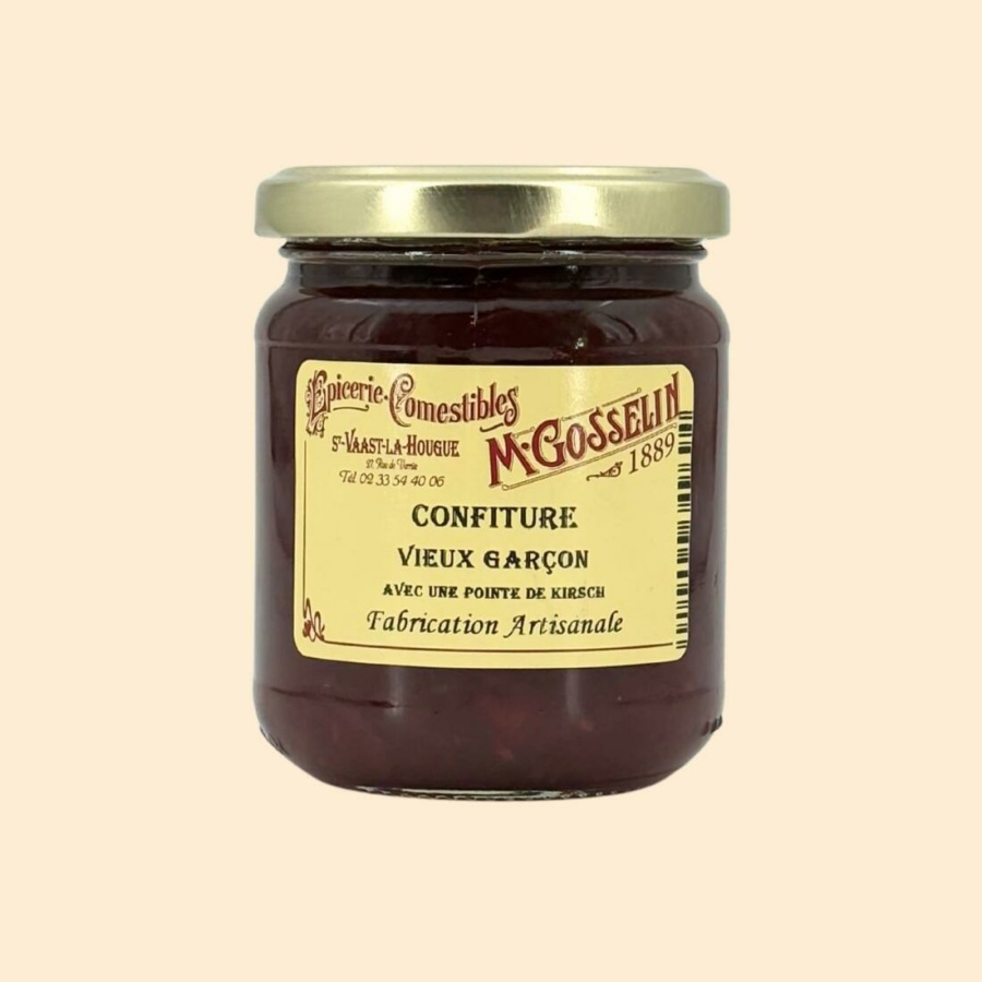 Confiture "vieux garçon" avec une pointe de Kirsch