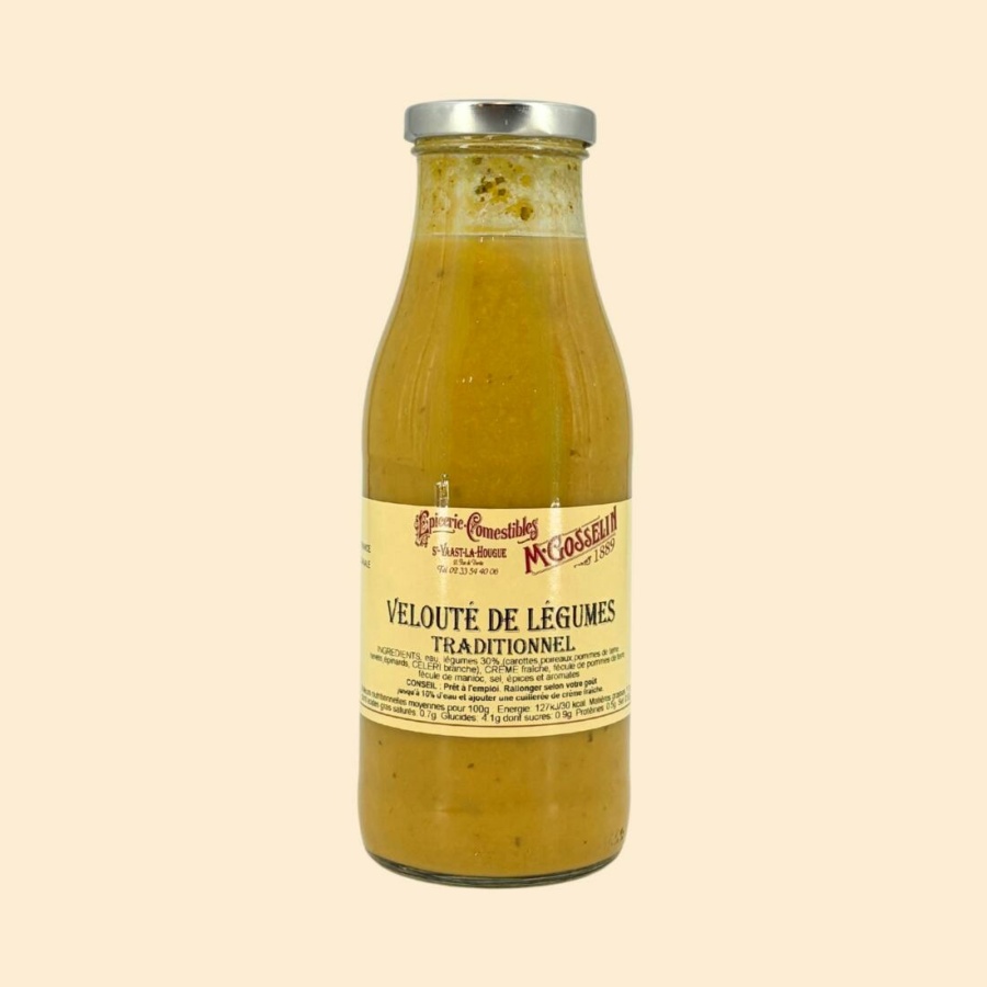 Velouté de légumes traditionnels