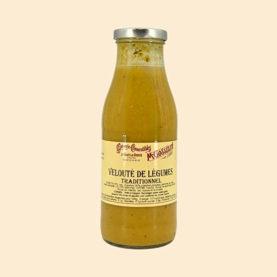 Velouté de légumes traditionnels
