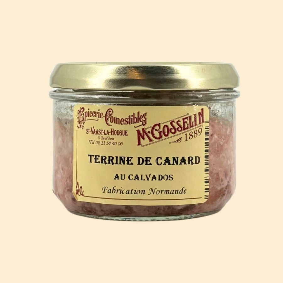 Terrine de canard au Calvados
