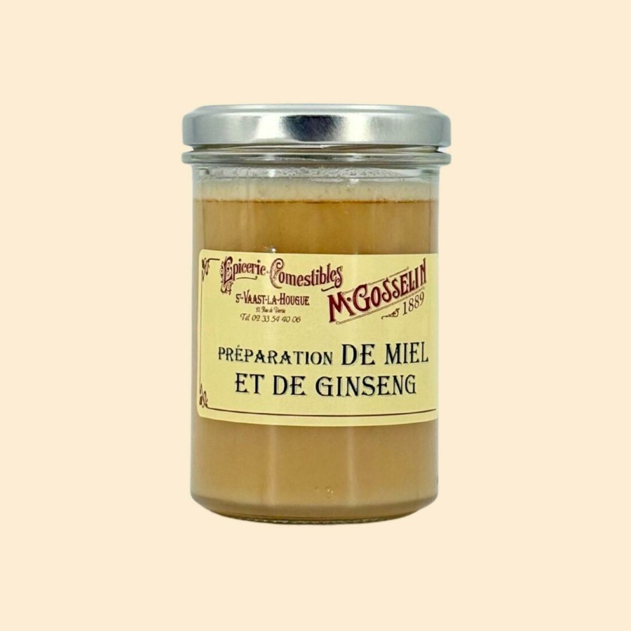Préparation de miel et de ginseng