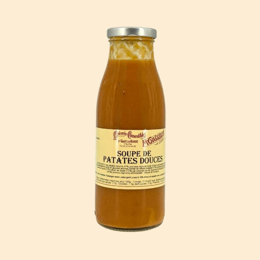Soupe de patates douces