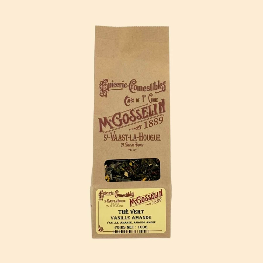 Thé vert "vanille amande"