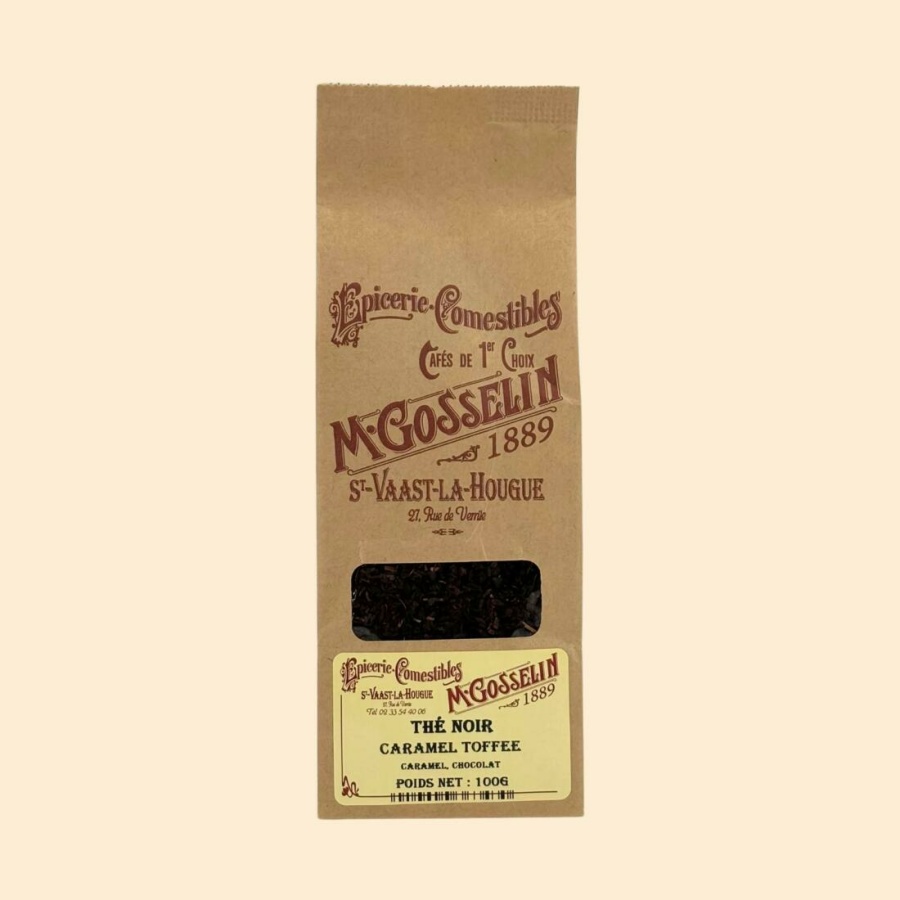Thé noir "caramel toffee"