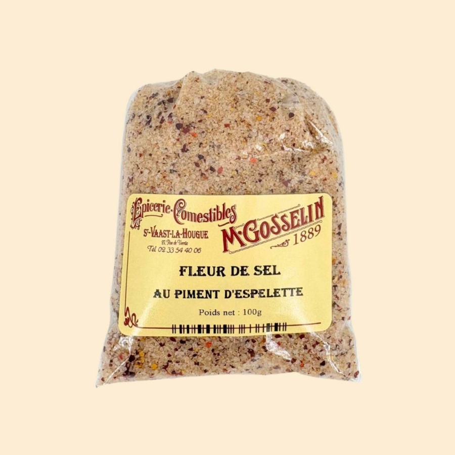 Fleur de sel au piment d'Espelette