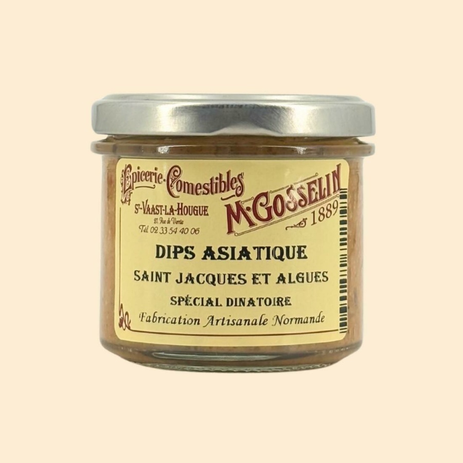 Dips asiatique saint jacques et algues