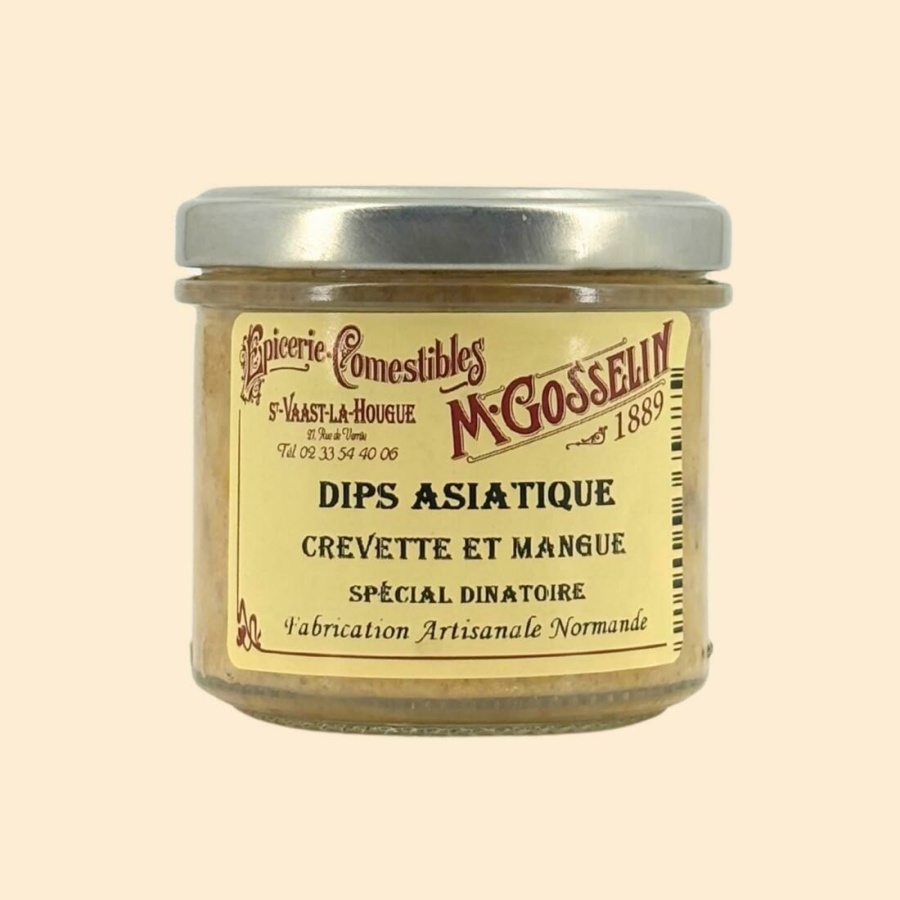 Dips asiatique crevette et mangue