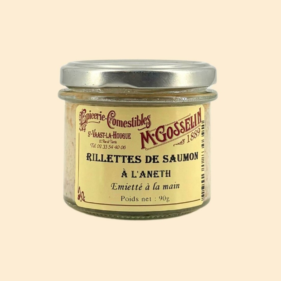 Rillettes de saumon à l'aneth
