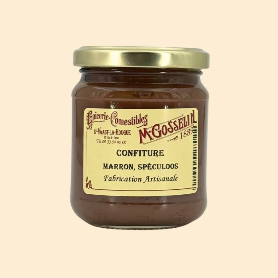 Confiture marron, spéculoos