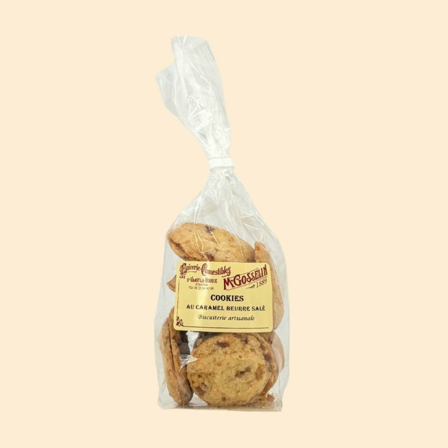 Cookies au caramel beurre salé