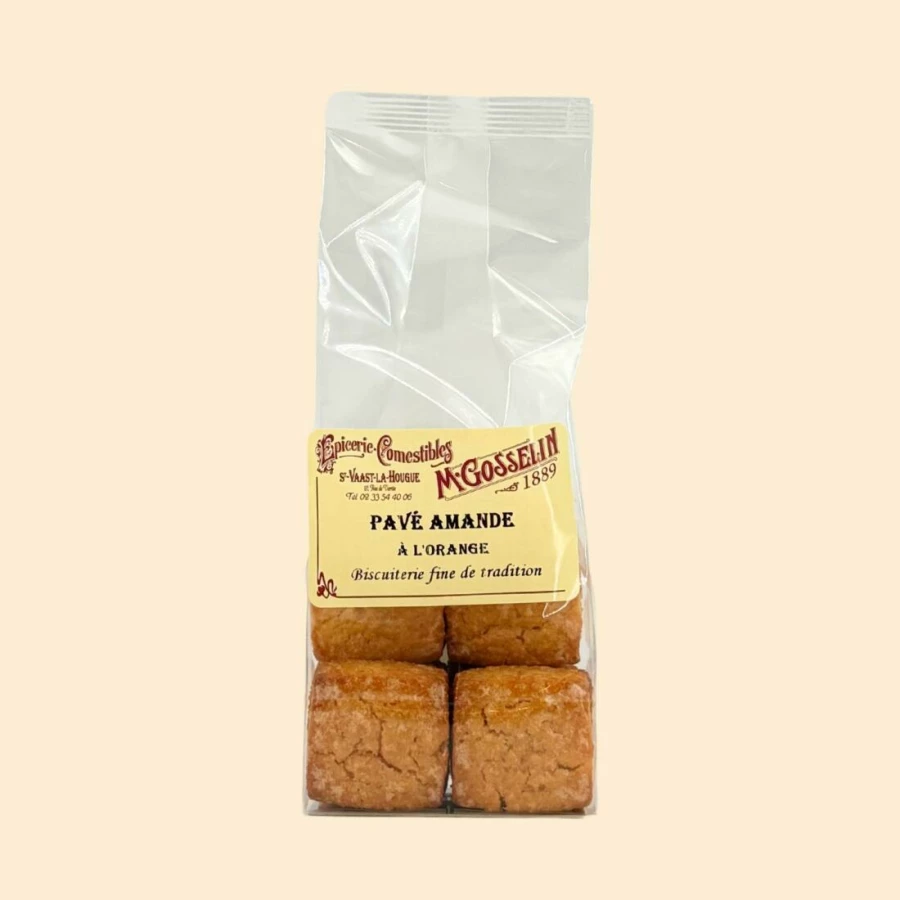 Pavé amande à l'orange