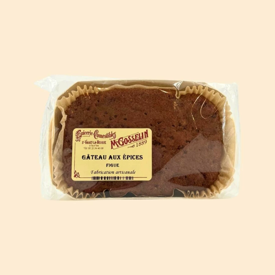 Gâteau aux épices aux figues
