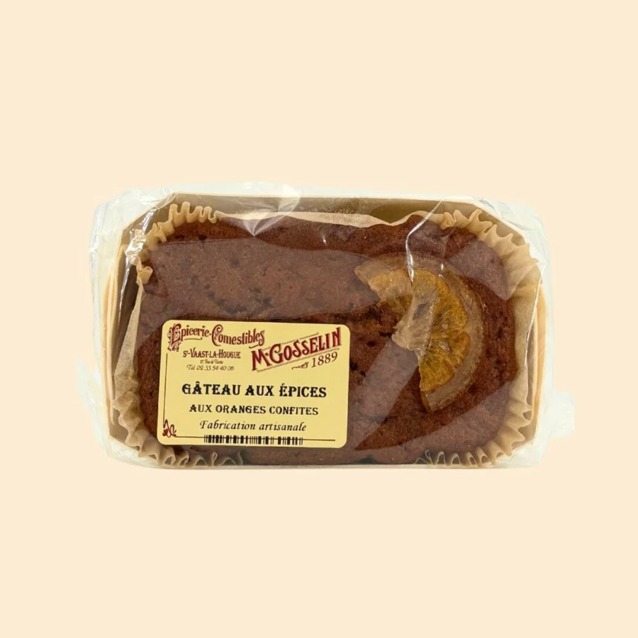 Gâteaux aux épices aux oranges confites
