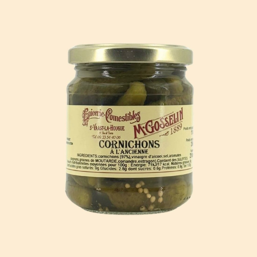 Cornichons à l'ancienne