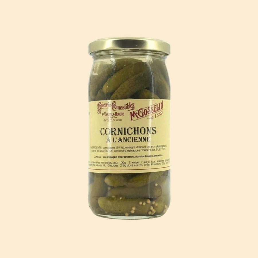 Cornichons à l'ancienne