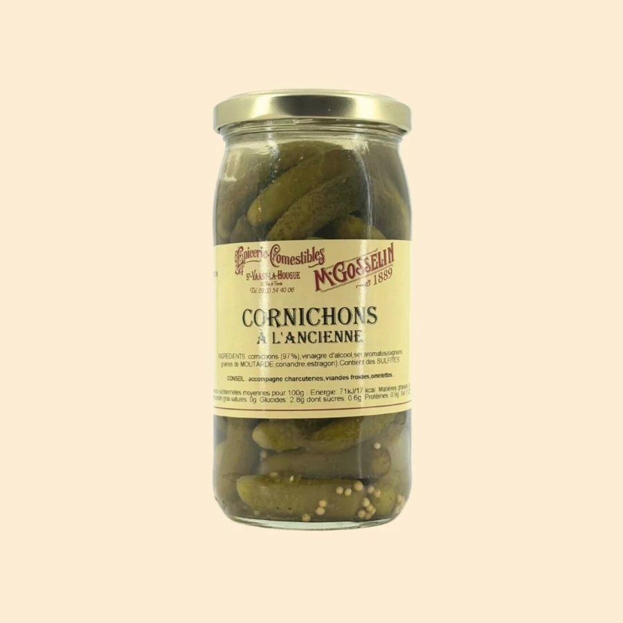 Cornichons à l'ancienne